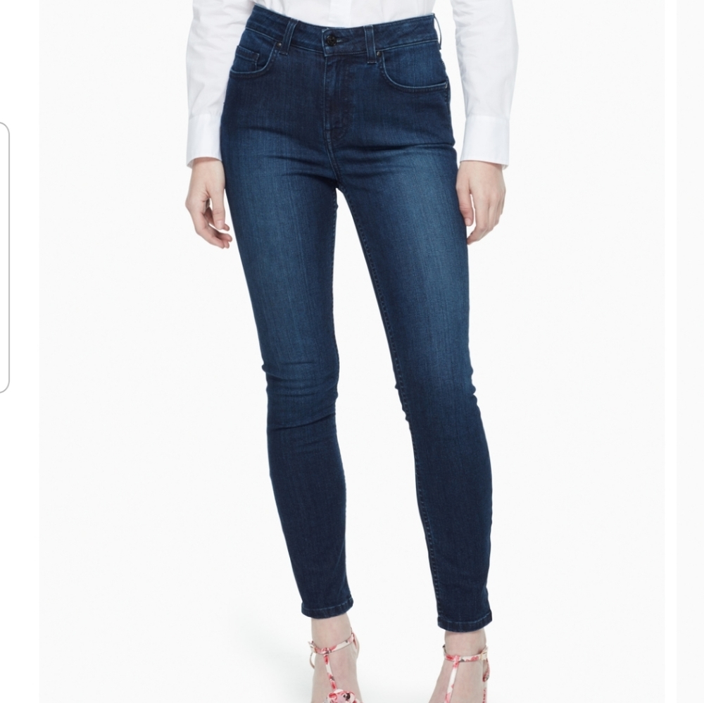 NEW!! KATE SPADE  High Waisted Denim Broome Street Sz 26 NWT